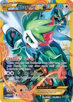 Image for Shaymin EX - 77a/108 (077a/108) [Alternate Art Promos] - Pokemon