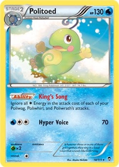 Image for Politoed - 18/111 (Cosmos Holo) (018/111) [Miscellaneous Cards & Products] - Pokemon