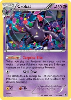 Image for Crobat - 33/119 (Cosmos Holo) (033/119) [Miscellaneous Cards & Products] - Pokemon