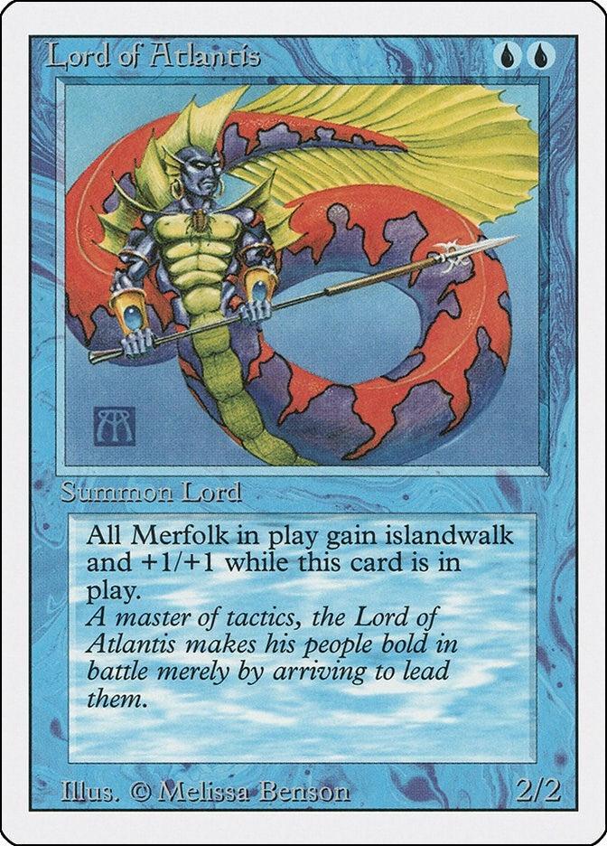 Image for Lord of Atlantis [Revised Edition] - Magic: The Gathering