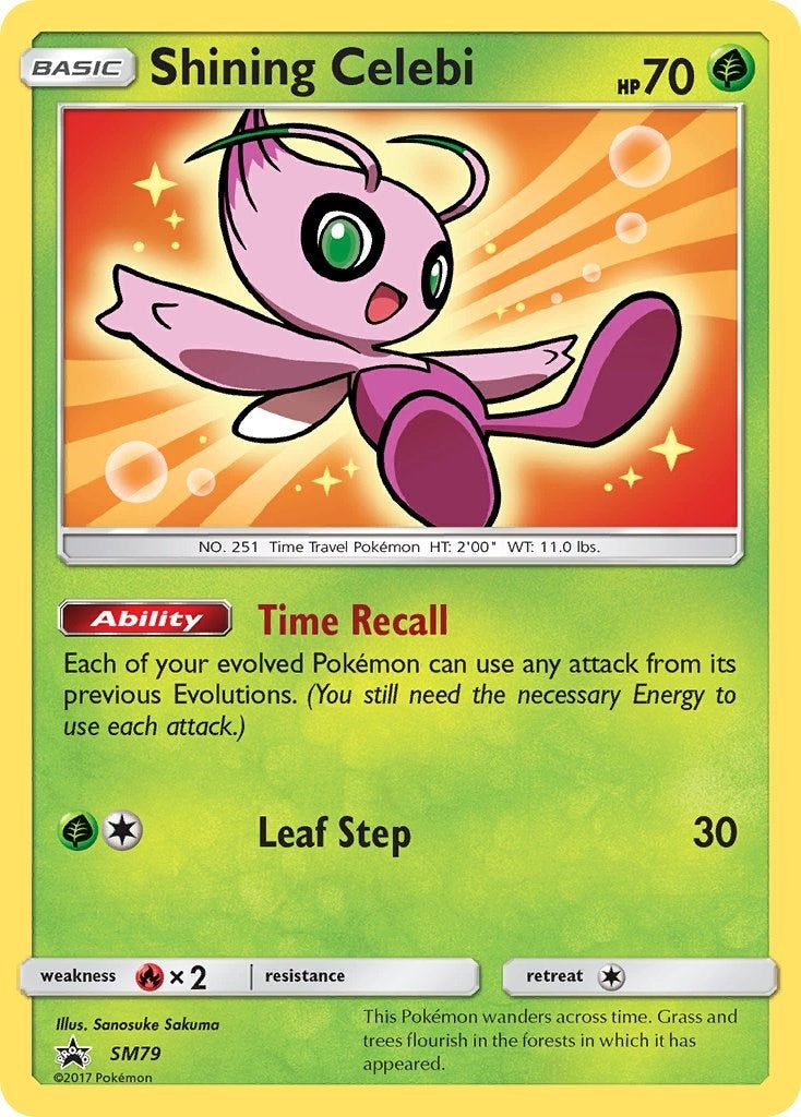 Image for Shining Celebi - SM79 (SM79) [SM Promos] - Pokemon
