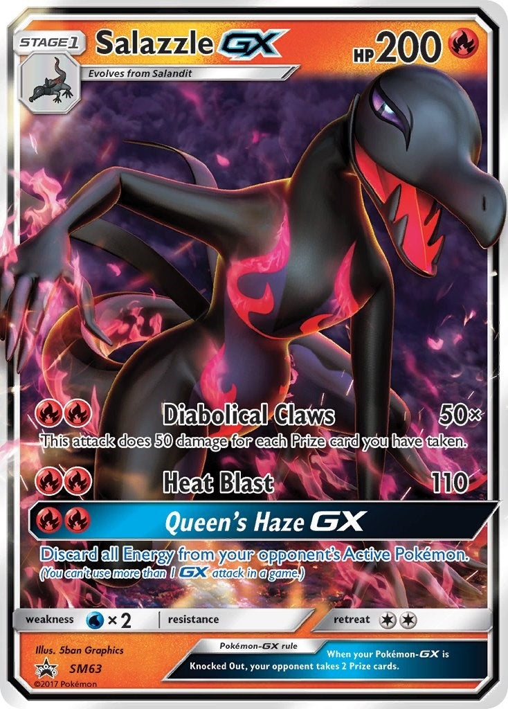 Image for Salazzle GX - SM63 (SM63) [SM Promos] - Pokemon