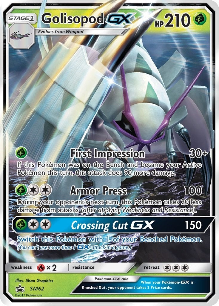 Image for Golisopod GX - SM62 (SM62) [SM Promos] - Pokemon