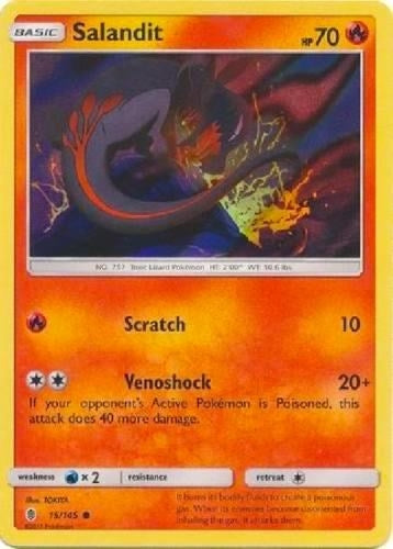 Image for Salandit - 15/145 (Collection Promo) (015/145) [League & Championship Cards] - Pokemon