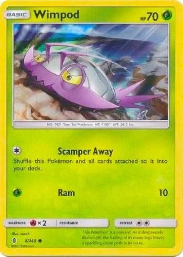 Image for Wimpod - 8/145 (Collection Promo) (008/145) [League & Championship Cards] - Pokemon