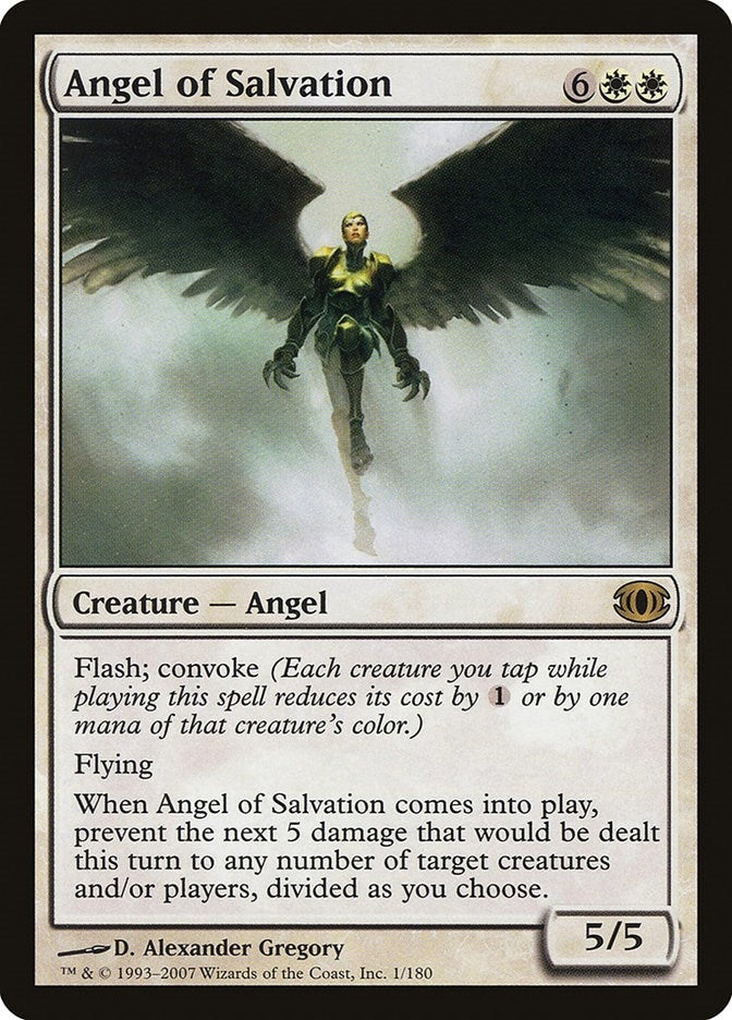 Image for Angel of Salvation (1) [Future Sight] - Magic: The Gathering