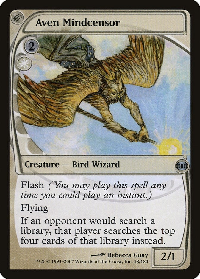 Image for Aven Mindcensor (18) [Future Sight] - Magic: The Gathering