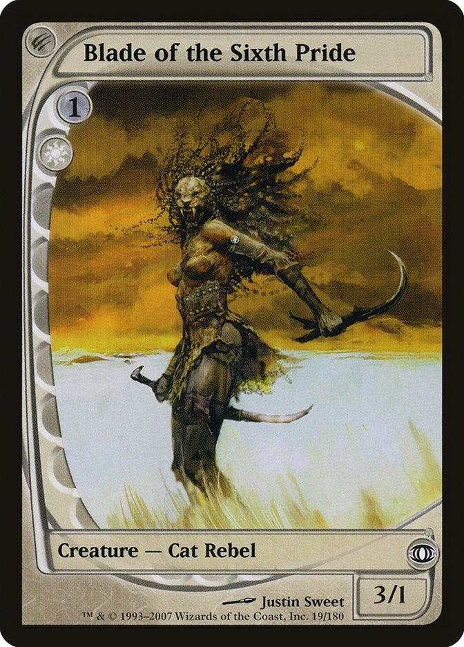 Image for Blade of the Sixth Pride (19) [Future Sight] - Magic: The Gathering
