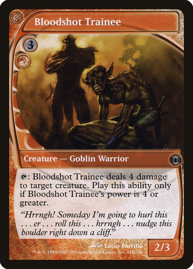 Image for Bloodshot Trainee (110) [Future Sight] - Magic: The Gathering