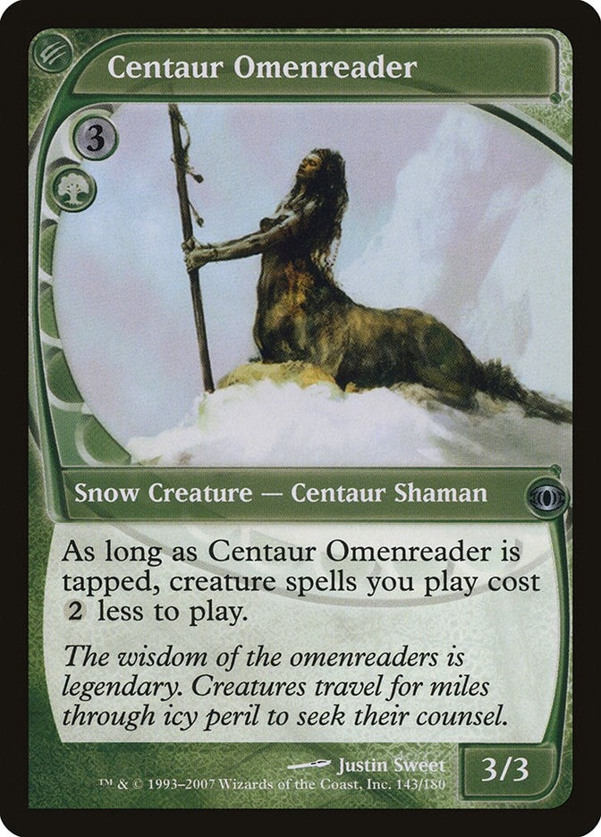 Image for Centaur Omenreader (143) [Future Sight] - Magic: The Gathering
