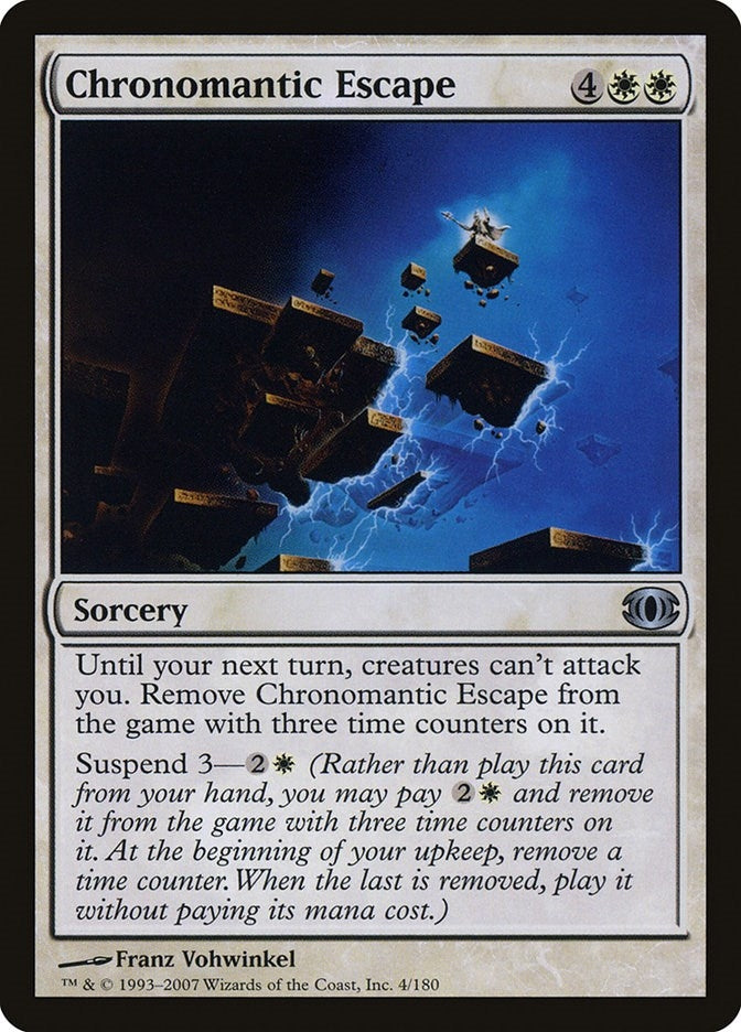 Image for Chronomantic Escape (4) [Future Sight] - Magic: The Gathering