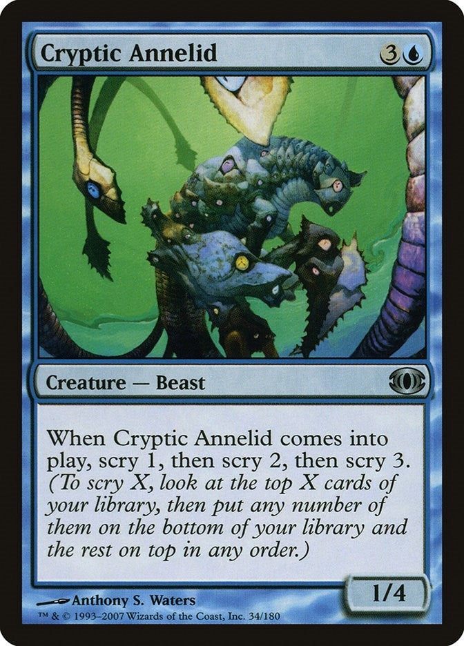 Image for Cryptic Annelid (34) [Future Sight] - Magic: The Gathering