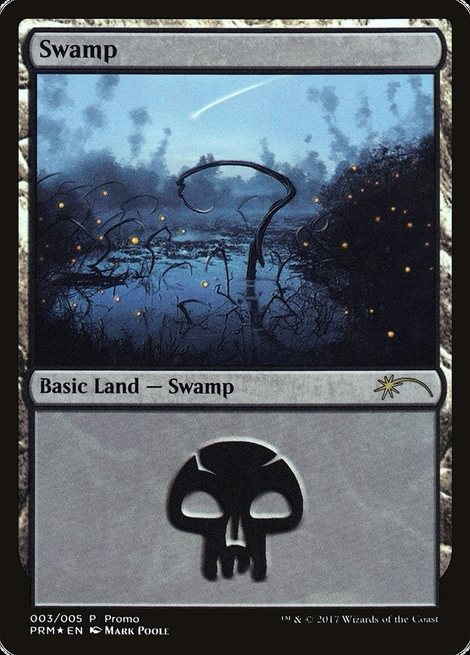 Image for Swamp (2017 Gift Pack - Poole) (3) [Gift Boxes and Promos] - Magic: The Gathering
