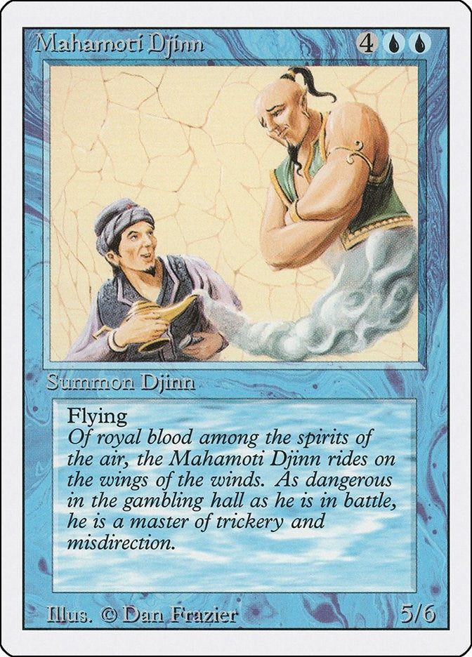 Image for Mahamoti Djinn [Revised Edition] - Magic: The Gathering