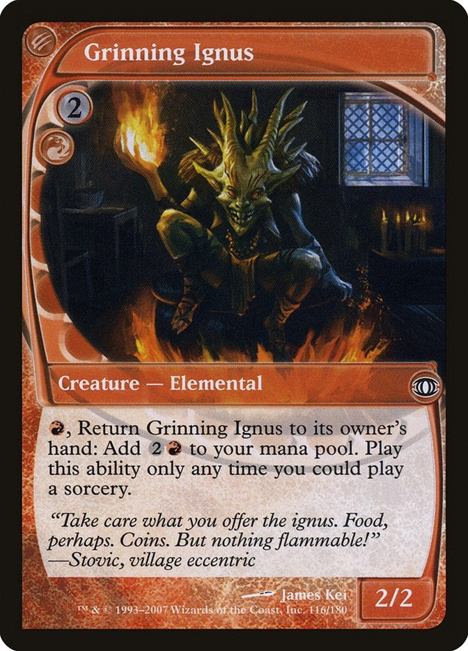 Image for Grinning Ignus (116) [Future Sight] - Magic: The Gathering