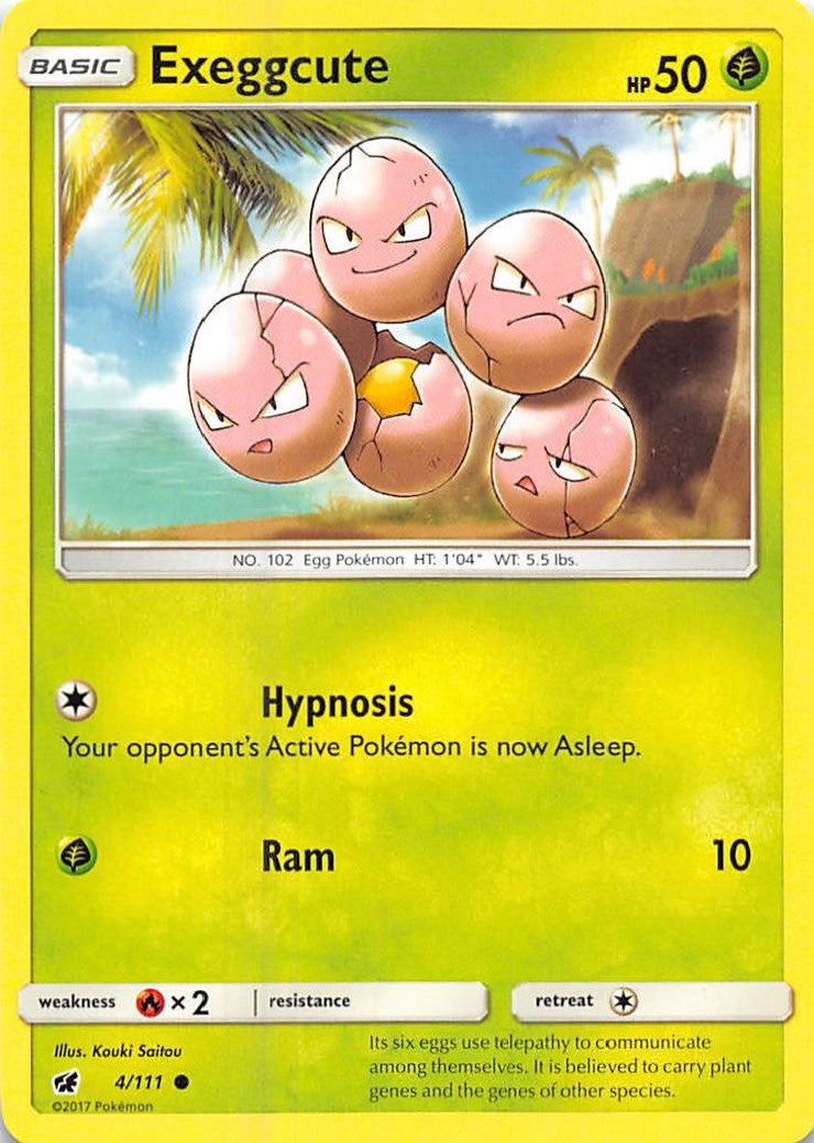 Image for Exeggcute (4/111) [SM - Crimson Invasion] - Pokemon