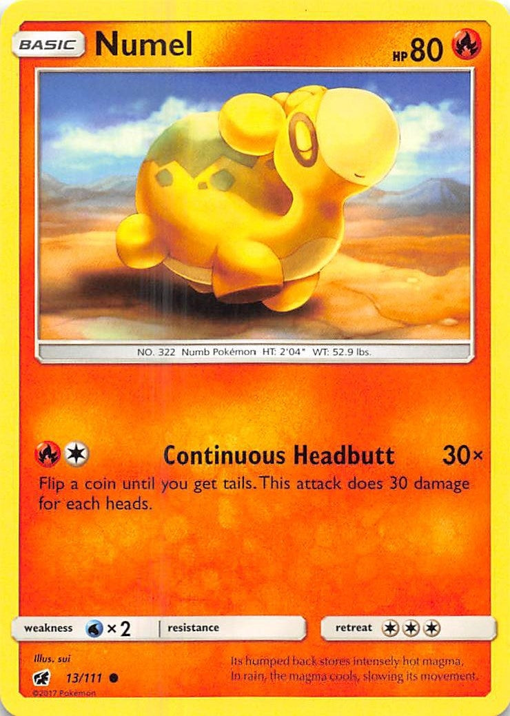 Image for Numel (13/111) [SM - Crimson Invasion] - Pokemon