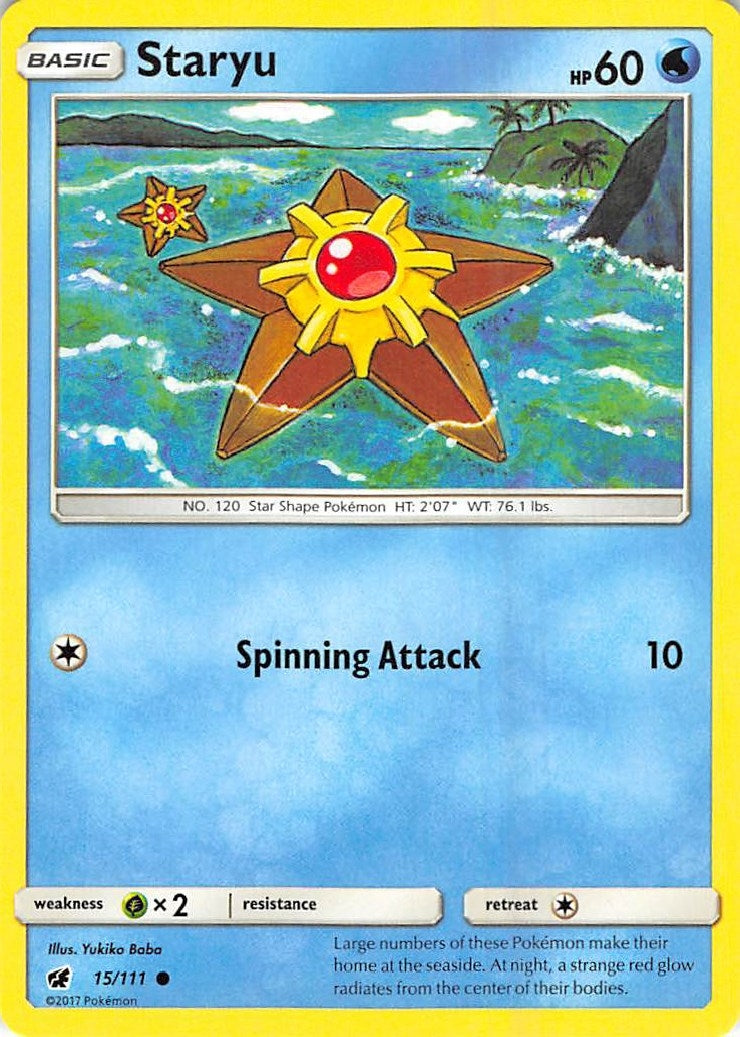 Image for Staryu (15/111) [SM - Crimson Invasion] - Pokemon