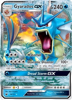 Image for Gyarados GX (18/111) [SM - Crimson Invasion] - Pokemon