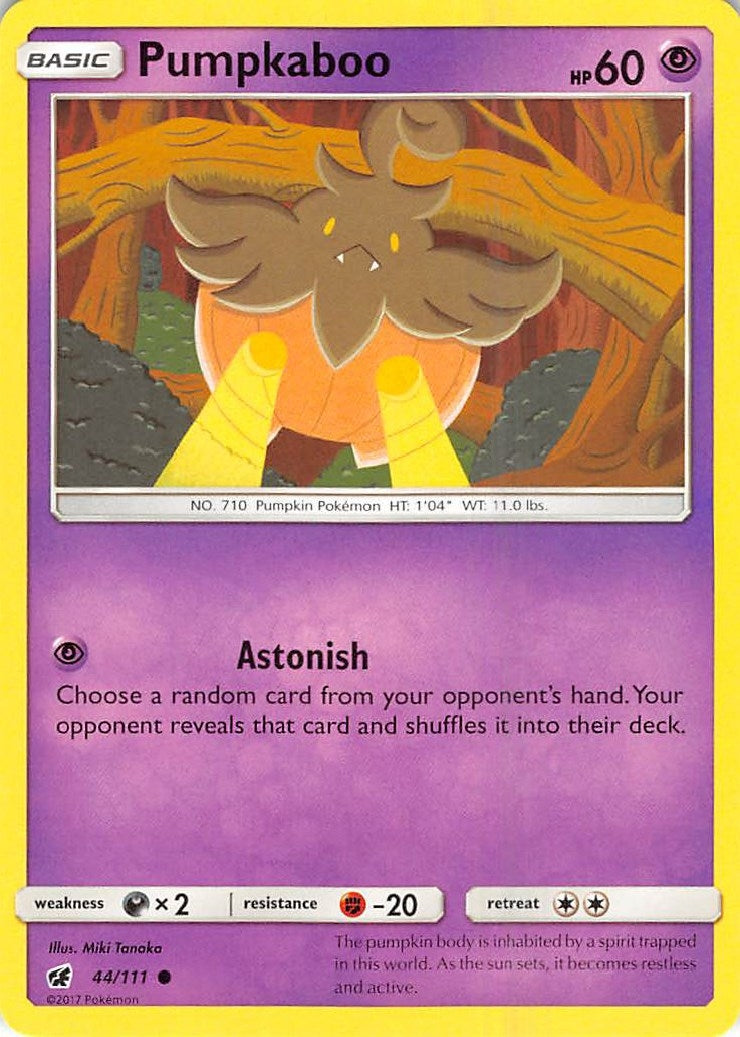 Image for Pumpkaboo (44/111) [SM - Crimson Invasion] - Pokemon