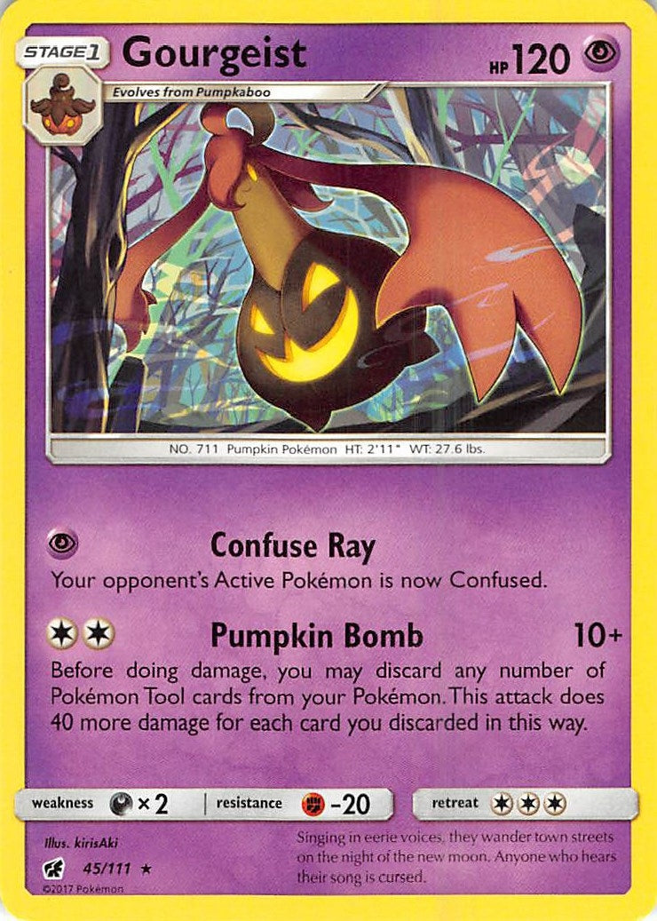 Image for Gourgeist (45/111) [SM - Crimson Invasion] - Pokemon