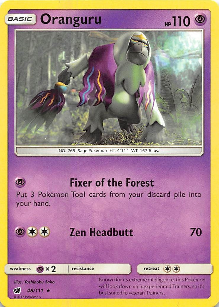 Image for Oranguru (48/111) [SM - Crimson Invasion] - Pokemon