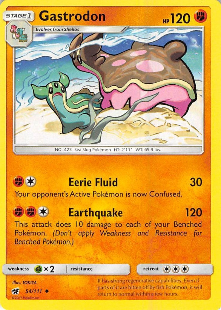 Image for Gastrodon (54/111) [SM - Crimson Invasion] - Pokemon