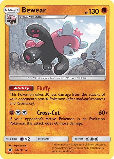 Image for Bewear (56/111) [SM - Crimson Invasion] - Pokemon
