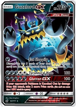 Image for Guzzlord GX (63/111) [SM - Crimson Invasion] - Pokemon