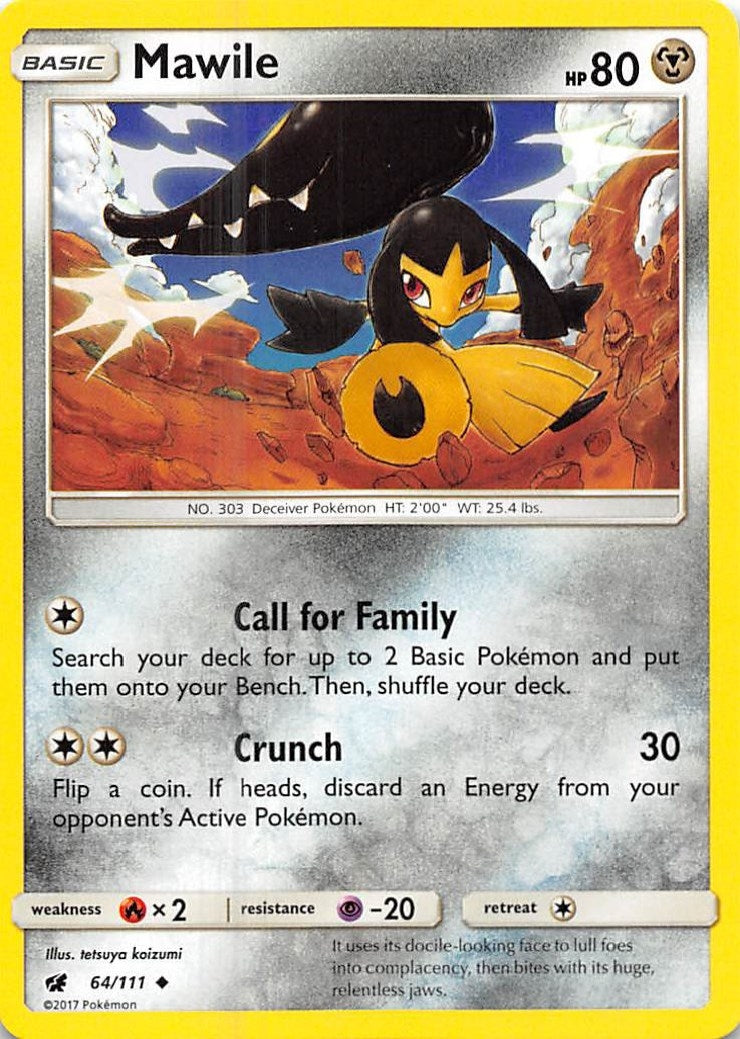 Image for Mawile (64/111) [SM - Crimson Invasion] - Pokemon