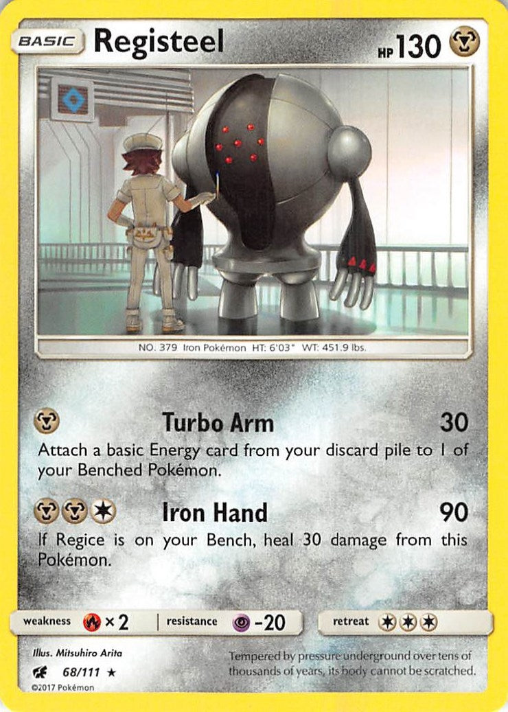 Image for Registeel (68/111) [SM - Crimson Invasion] - Pokemon
