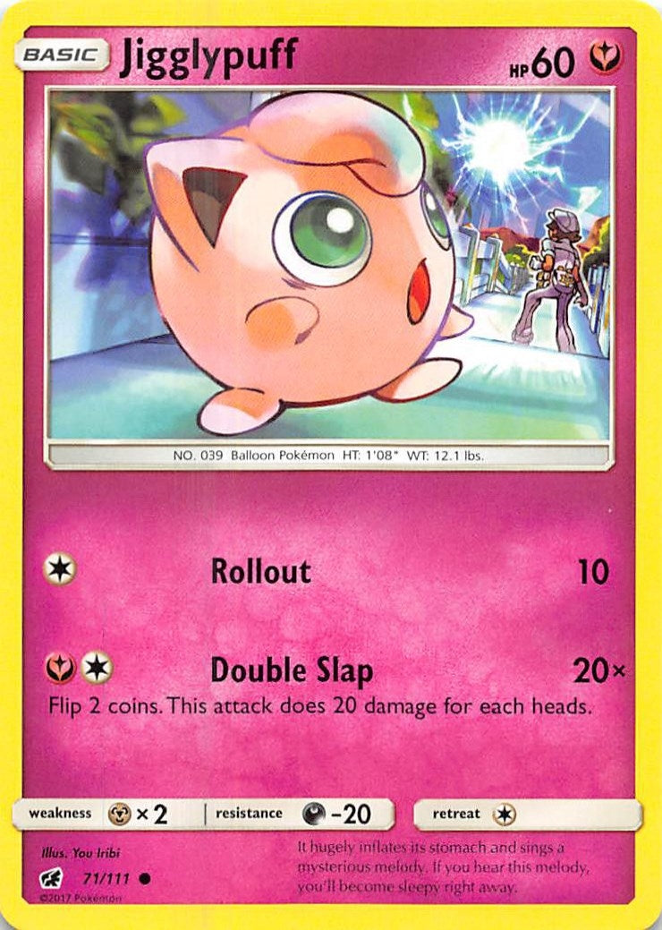 Image for Jigglypuff (71/111) [SM - Crimson Invasion] - Pokemon
