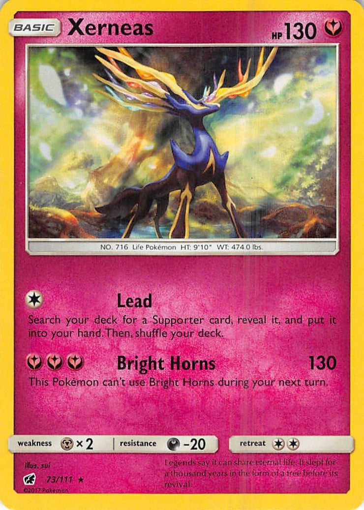 Image for Xerneas (73/111) [SM - Crimson Invasion] - Pokemon