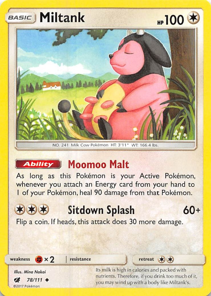 Image for Miltank (78/111) [SM - Crimson Invasion] - Pokemon