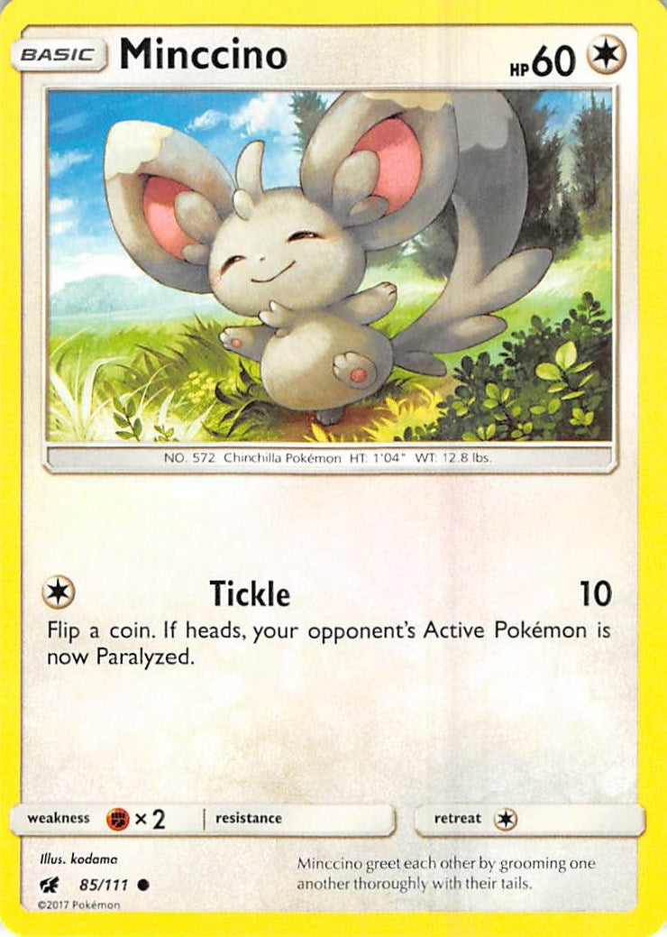 Image for Minccino (85/111) [SM - Crimson Invasion] - Pokemon