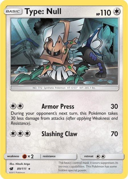 Image for Type: Null (89/111) [SM - Crimson Invasion] - Pokemon