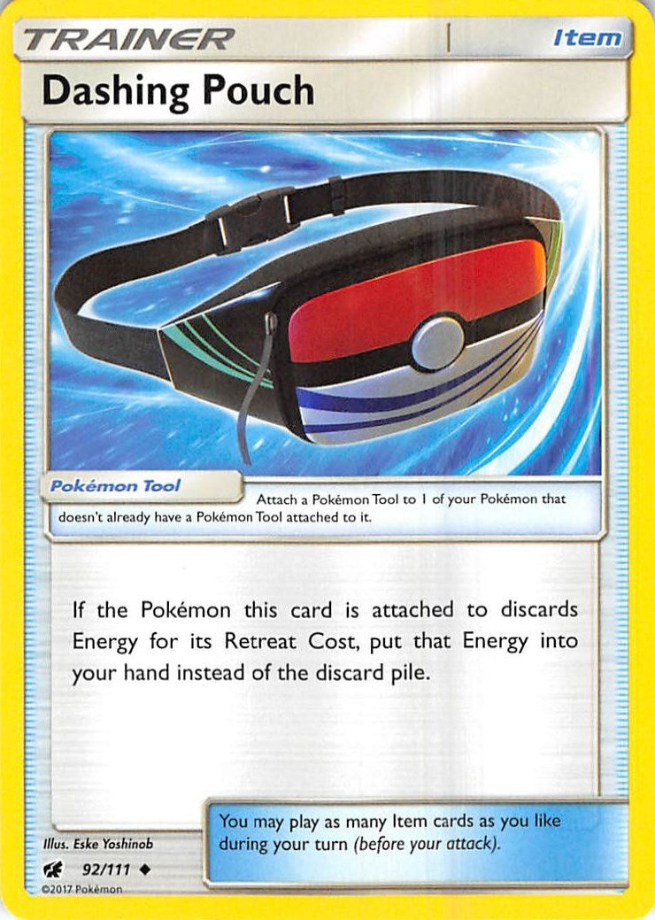 Image for Dashing Pouch (92/111) [SM - Crimson Invasion] - Pokemon