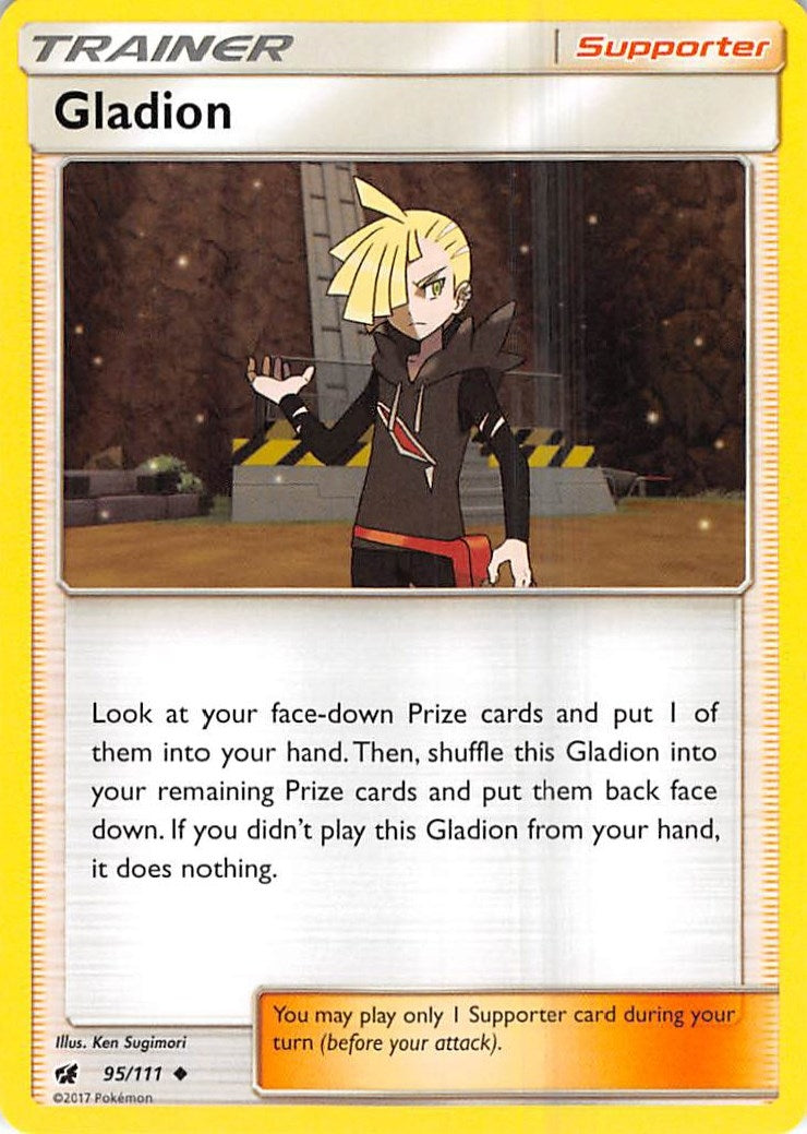 Image for Gladion (95/111) [SM - Crimson Invasion] - Pokemon