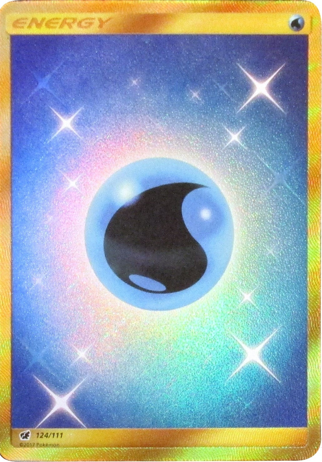 Image for Water Energy (Secret) (124/111) [SM - Crimson Invasion] - Pokemon