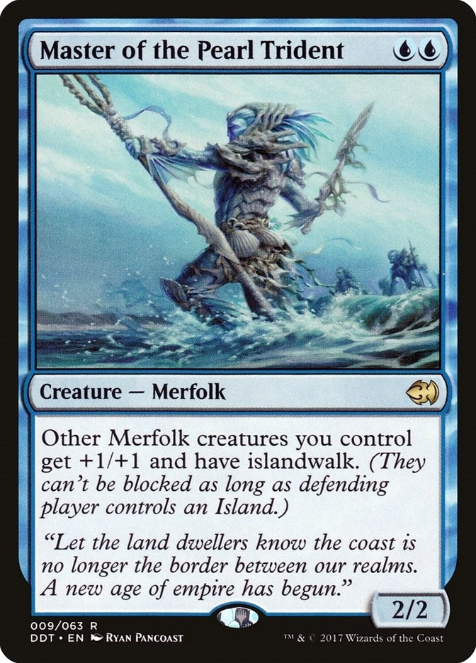Image for Master of the Pearl Trident (9) [Merfolk vs. Goblins] - Magic: The Gathering