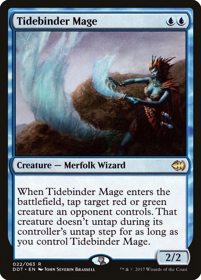 Image for Tidebinder Mage (22) [Merfolk vs. Goblins] - Magic: The Gathering