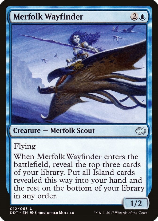 Image for Merfolk Wayfinder (12) [Merfolk vs. Goblins] - Magic: The Gathering