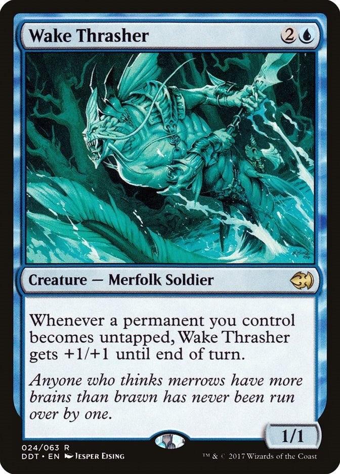Image for Wake Thrasher (24) [Merfolk vs. Goblins] - Magic: The Gathering