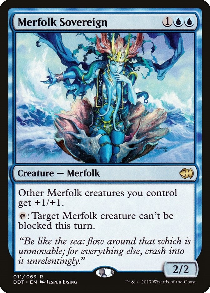 Image for Merfolk Sovereign (11) [Merfolk vs. Goblins] - Magic: The Gathering