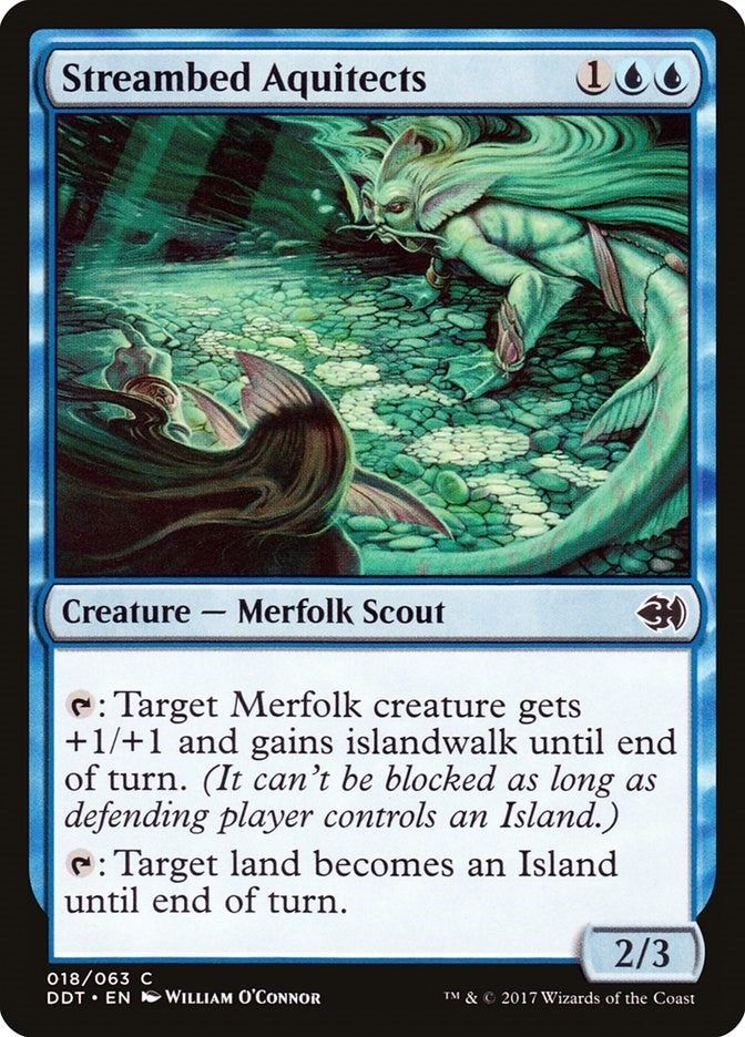 Image for Streambed Aquitects (18) [Merfolk vs. Goblins] - Magic: The Gathering