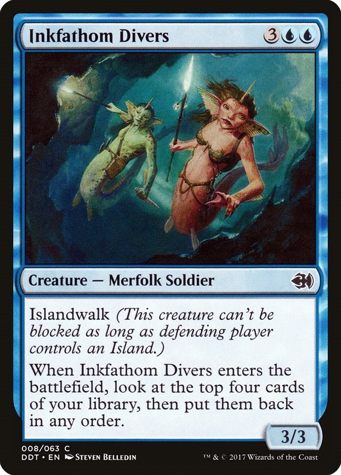 Image for Inkfathom Divers (8) [Merfolk vs. Goblins] - Magic: The Gathering