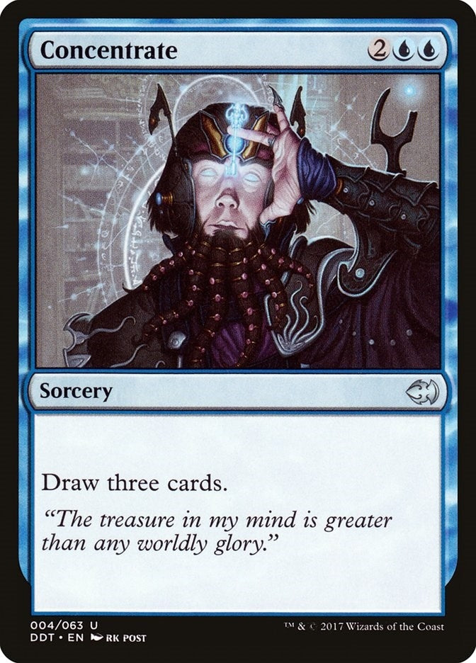 Image for Concentrate (4) [Merfolk vs. Goblins] - Magic: The Gathering