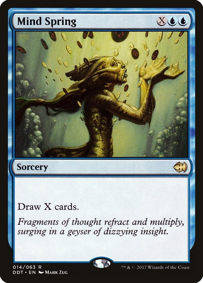 Image for Mind Spring (14) [Merfolk vs. Goblins] - Magic: The Gathering