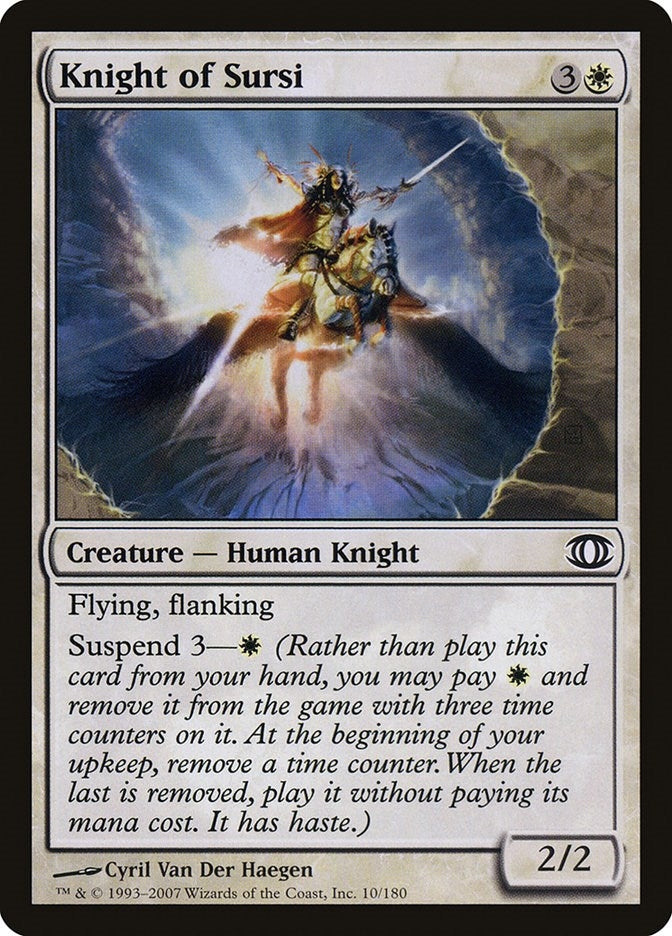 Image for Knight of Sursi (10) [Future Sight] - Magic: The Gathering
