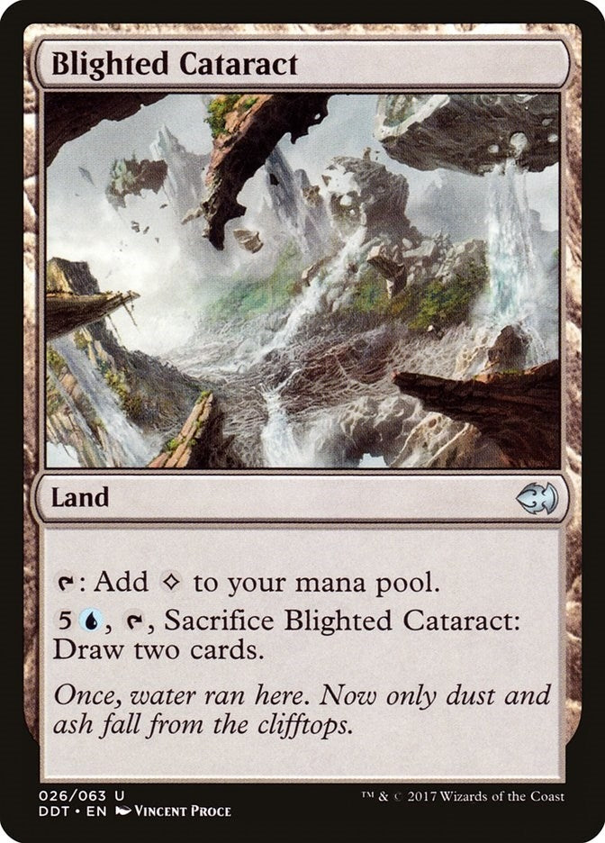 Image for Blighted Cataract (26) [Merfolk vs. Goblins] - Magic: The Gathering